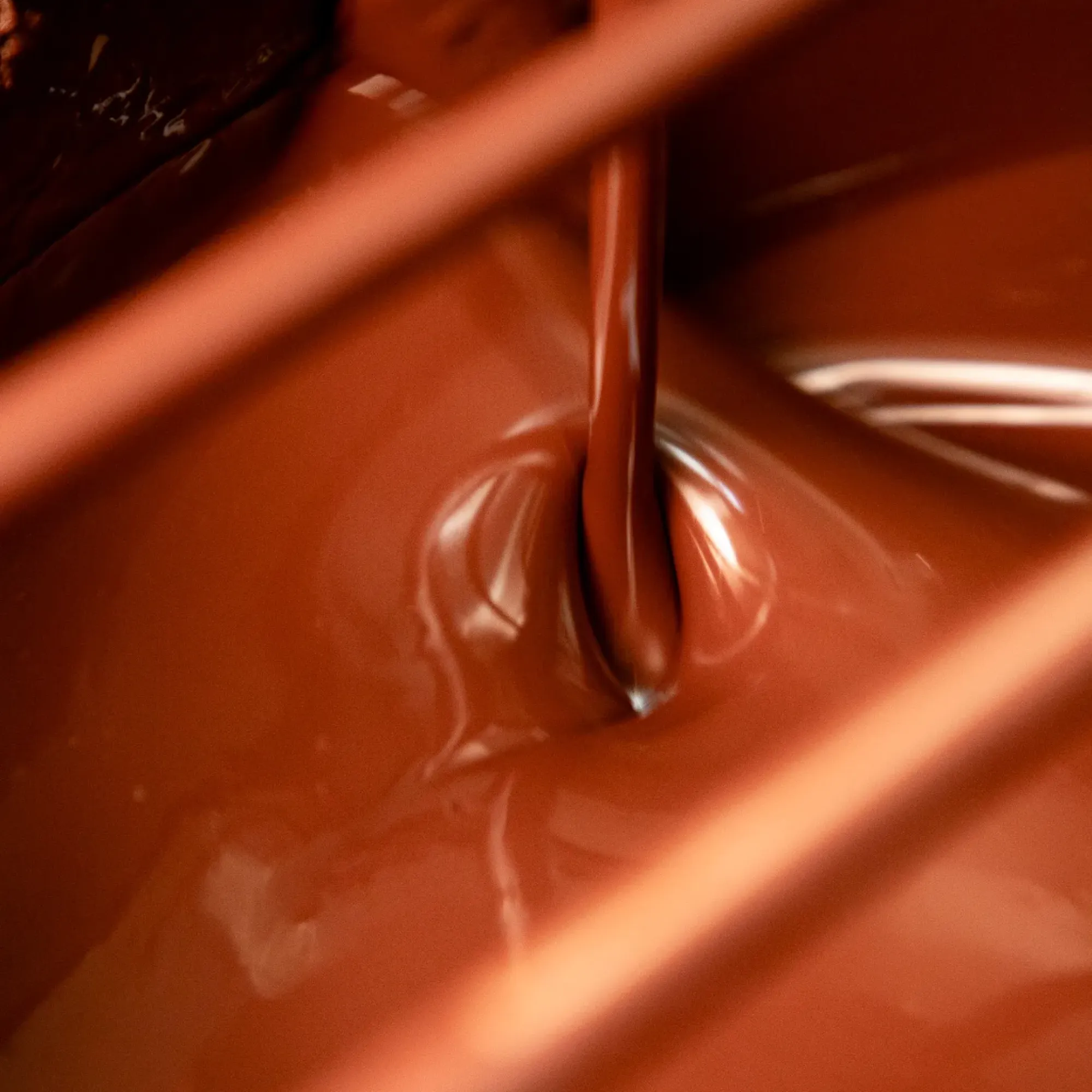 Fonduta di cioccolato della Pasticceria Stella a Lucca