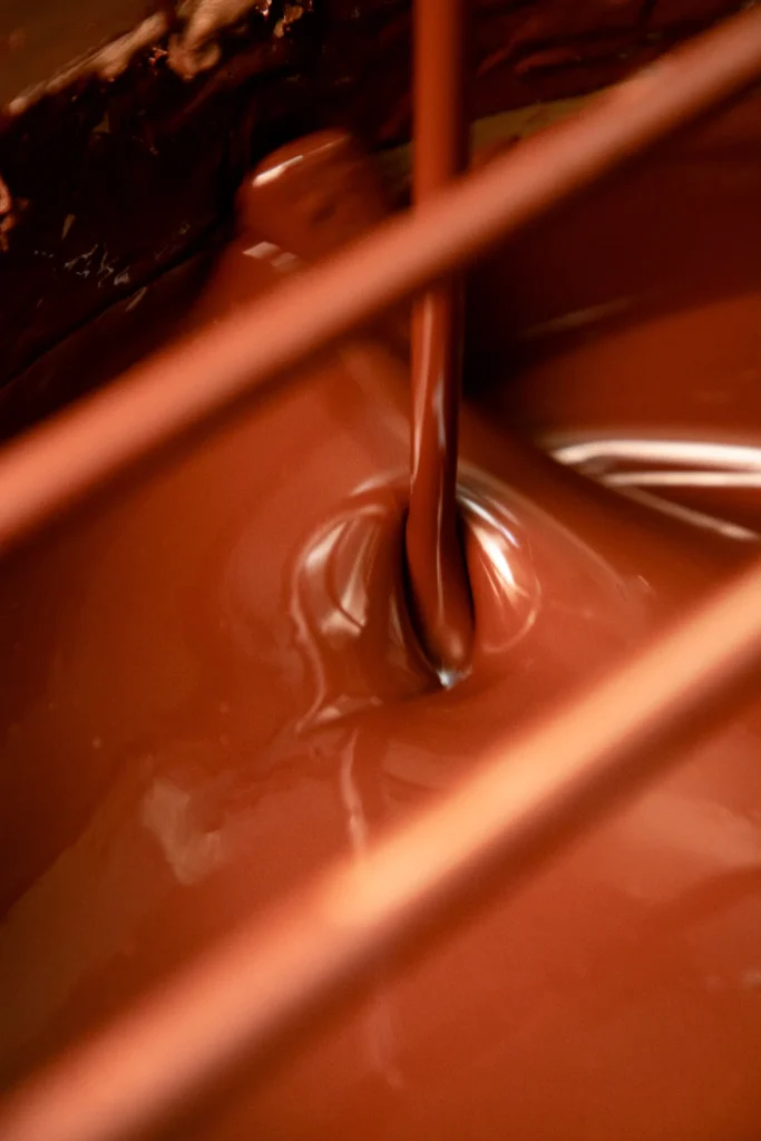 Fonduta di cioccolato della Pasticceria Stella a Lucca