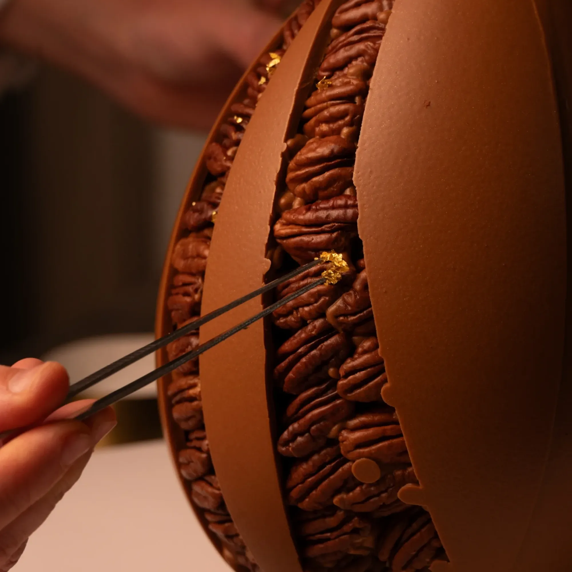 Fonduta di cioccolato della Pasticceria Stella a Lucca